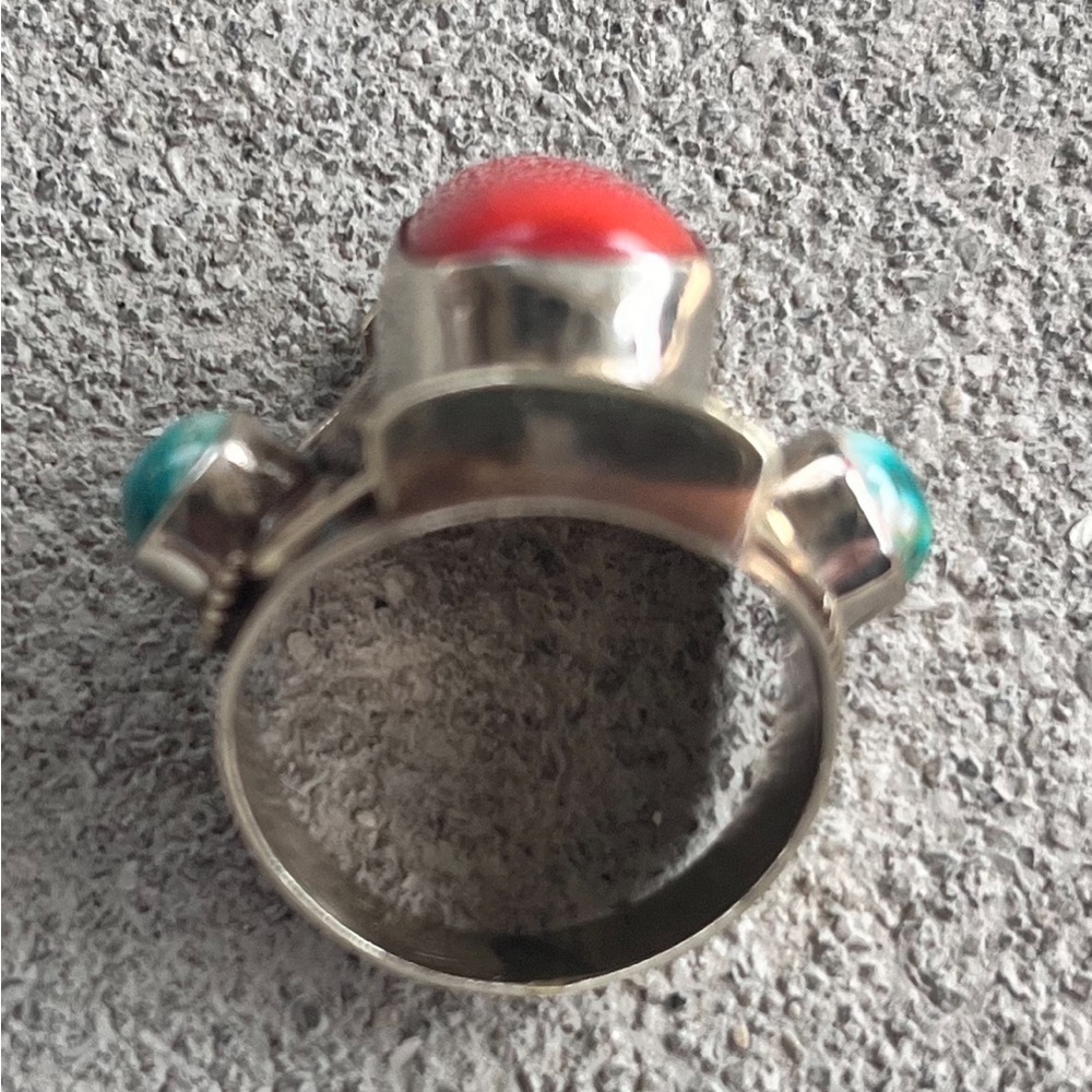 Silver Ring Tibetan - image 3